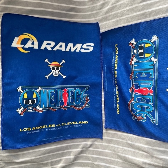 La rams collectable sports towel x2 - Picture 2 of 6